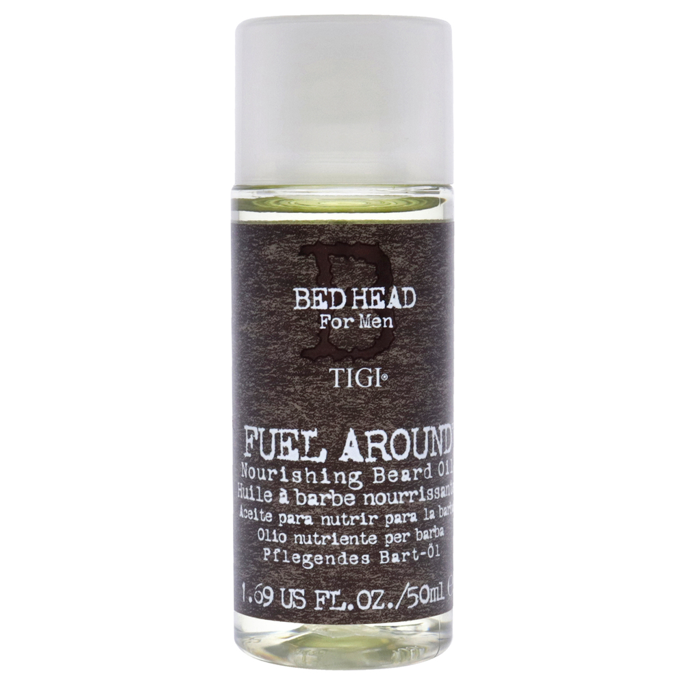 Bed Head Fuel Around Nourishing Beard Oil by TIGI for Men - 1.69 oz Oil